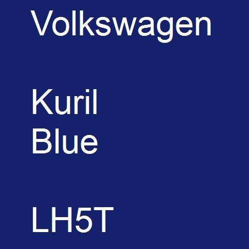 Volkswagen, Kuril Blue, LH5T.